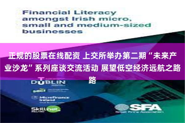 正规的股票在线配资 上交所举办第二期“未来产业沙龙”系列座谈交流活动 展望低空经济远航之路